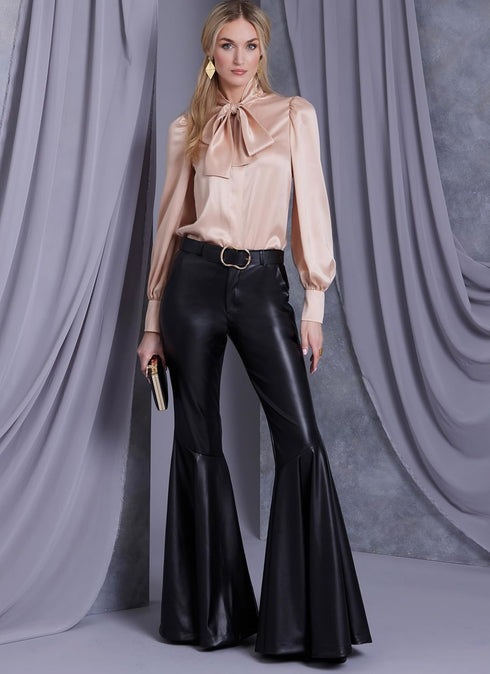 Vogue Misses' Bell Bottom Pants Sewing Pattern Kit, Design Code V1974, Sizes 16-18-20-22-24...