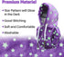 Gear Shift Hoodie Mini Sweater Hoodie Upgrade Star Glow in The Dark Shift Knob Cover Universal Funny Car Shifter Cover Gear Stick Hoodie, Purple, ...