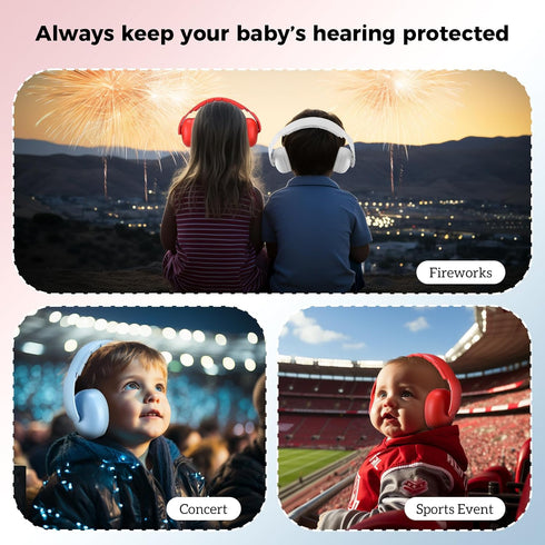 ProCase Baby Ear Protection for up to 36 Months, Lightweight Noise Cancelling Headphones for Infant Newborn Toddler Autism, Soft Sound Blocking He...