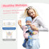 Baby Carrier Newborn to Toddler, Cozy Baby Wrap Carrier(8-32lbs), Lightweight Baby Holder Wrap Carrier,Baby Sling Carrier,Soft Fabric, Pink...