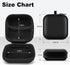 MOLOVA Square Earbud Case Portable EVA Carrying Case Storage Bag Cell Phone Accessories Organizer with Carabiner for Earphone, Earbud, Earpieces, ...