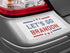 Funny Tool Box Magnet Sign - 4x6 in. FJB Let's Go Brandon Red White and Blue Stars...