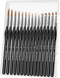 Miniature Paint Brushes,15Pcs Small Fine Tip Paintbrushes, Micro Detail Paint Brush Set, Triangular Grip Handles Art Brushes Perfect for Acrylic, ...