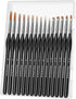 Miniature Paint Brushes,15Pcs Small Fine Tip Paintbrushes, Micro Detail Paint Brush Set, Triangular Grip Handles Art Brushes Perfect for Acrylic, ...