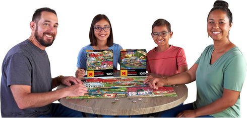 RoseArt - Kodak Premium - Country Compilation - 1000 Piece Jigsaw Puzzle for Adults...
