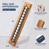 Magnetic Knife Holder for Wall 12", Knife Magnetic Strip No Drilling, Acacia Wood Magnetic Knife Holder for Refrigerator, Strong Knife Magnet&Knif...