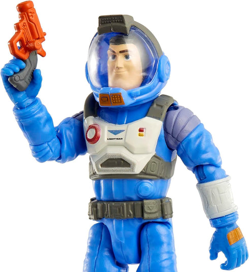 Mattel Disney and Pixar Lightyear XL-03 Buzz Lightyear Action Figure, 12 Points of Articulation & Accessories, 5-in Scale...