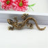 Crystal Rhinestone Gecko Lizard Reptile Animal Pin Brooch...