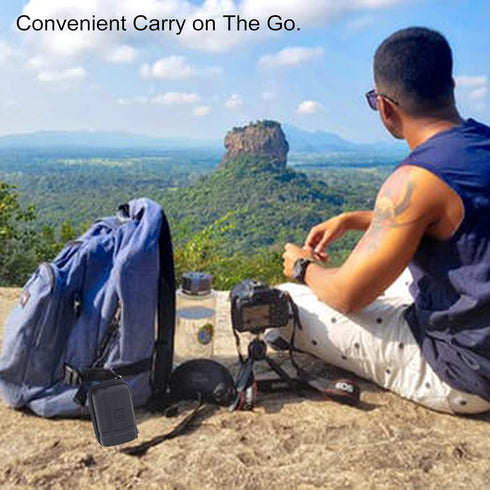 5" 5.2 inch Hard Carrying Case Waterproof Storage Bag GPS Pouch GPS Case Compatible with 5 inch Garmin Nuvi 52lm 55lm 2450 2460 2595lmt 2559LMT 25...