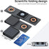 Wireless Charger Travel Charging Station, Compatible with Apple Magsafe iphone15/14/13 Pro/12 Pro Max, iWatch Series/AirPods Pro (with Adapter) fo...
