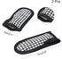 uxcell 2Pcs Pan Handle Sleeve, Pot Handle Covers Heat Resistant Iron Skillet Handle Covers for Kitchen Baking Cooking Supplies, Black White 3.1 in...