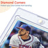 4Pcs Magnetic Card Holders for Trading Card, Baseball Card Protectors with 4 Stands, 35pt Acrylic Hard Card Sleeves Case for Sports Cards, MTG Car...