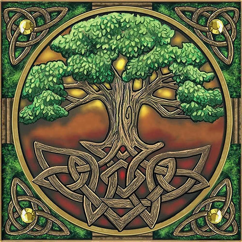 VIGEGU Tree Stamped Cross Stitch Kits, Counted Cross Stitch Kits for Adults Beginners,Embroidery Kits,Full Range of Cross-Stitch Stamped Kits Need...