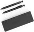 Matte Black Metal Pen | Premium Durable Metal Barrel | Mechanical Retractable Gel Pen | Premium Rollerball Point 1 mm | Gift Pack, 2-Pack...