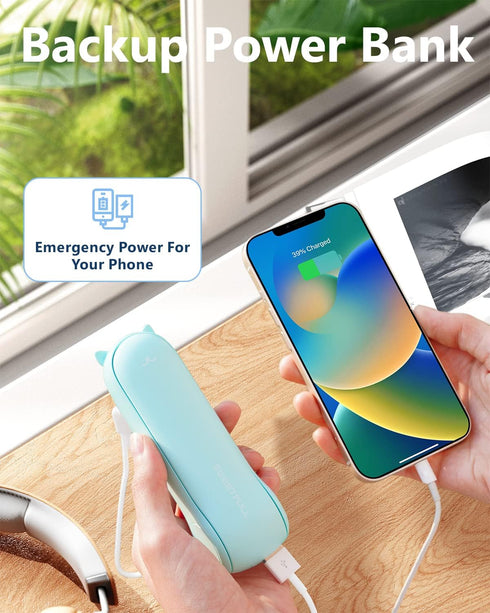 SWEETFULL Misting Fan, Portable, Handheld Personal Mister Small Fan, Rechargeable Mini Spray Water Mist Fan For Kids Women For Travel, Outdoors, H...