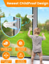 4PACK Sliding Glass Door Lock, Baby Proofing Window Door Locks Security Bar, Baby Child Safety Products Kits Locks, Slide Window Locks for Kids Pa...