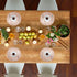 Sequin Placemats Set of 6, Heat-Resistant Dining Table Mats, Stain-Resistant Kitchen Table Placemats, Elegant Sparkle Placemat for Party Wedding A...