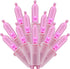 200 Pink LED Christmas Lights with Pink Wire, Pack of 2 Sets 33 ft 100 Count UL Certified Commercial Grade String Light...