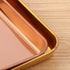 Meisha Baking Tray, Stainless Steel Baking Cookie Sheet, Rimmed Pan Baking, Non Toxic & Healthy, Mirror Finish & Rust Free, Easy Clean & Dishwashe...