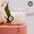 HYOOLA Clear Cup Scented Votive Candles - Lily - 12 Hour Burn Time - 4 Pack - European Made...