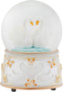 Elanze Designs Graceful White Revolving Swan 100MM Sturdy Wind Up Musical Glitter Water Snow Globe Tabletop Dresser Nightstand Figurine Decoration...
