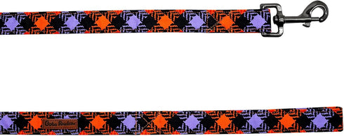 Dog Leash, Fall Dog Leash Durable Pet Leashes Soft Dog Leash Halloween Plaid Pet Leash with Cotton Handle for Small Medium Large Dogs...
