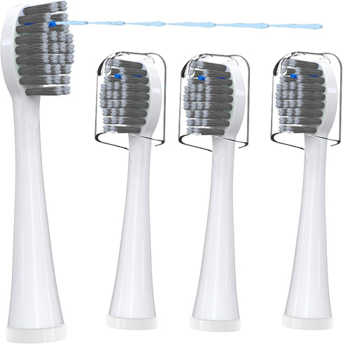 Replacement Brush Heads Compatible for ???????????????? ??????????-???????????? 2.0 Flossing Toothbrush (SF-01/ SF-02/ SF-03/ SF-04) with 3 Count ...