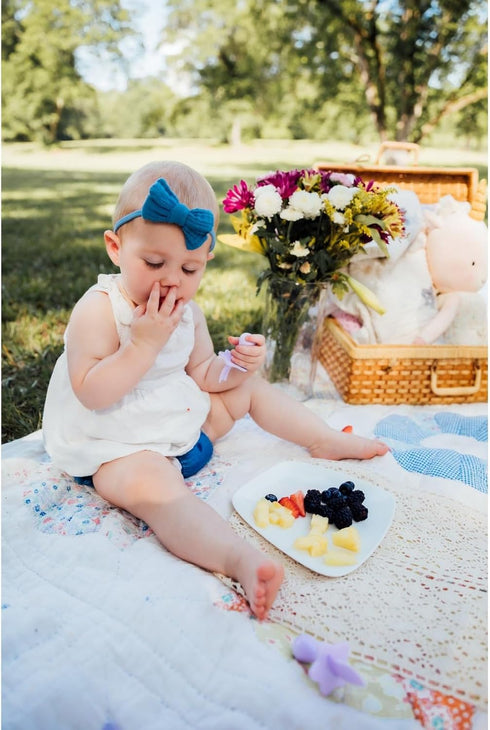 Nooli Toddler Utensils Toddler Eating Supplies Toddler Forks Silicone Baby Spoon, BPA Phthalates-Free, Dishwasher and Sterilizer Safe, Lavendar...