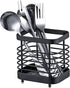 Stainless Steel Sink Utensil Holder Countertop,Kitchen Countertop Organizer Rack,Multi-Functional Storage Rack for Kitchen Storage Forks, Knives, ...