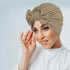 Bohend Stretchy Bowknot Turban Headband Elastic Cap Non Slip Bonnet Beanie Headwrap Hats for Women and Girls...