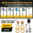 Premium 850 Sb Yard Water Hydrant Repair Kit 9401324 & Plunger fits for 800LF 800SB 4800LF 5800LF 6800LF Series Yard Hydrant...