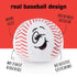 Plush Baby Baseball Rattle | Baby Baseball Toy | Learning Content | Great Gift for Baby and Toddler Girls or Boys | 0-36 Months...
