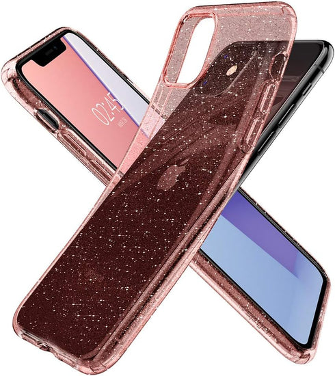 Spigen Liquid Crystal Glitter Designed for iPhone 11 Case (2019) - Rose Quartz...