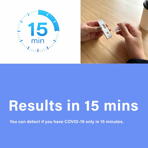 OHC Covid Tests For Home Rapid, 2 Tests Per Box, Result in 15 Minutes...