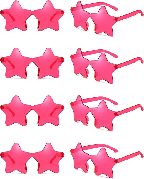 Star Shaped Sunglasses, Heart Sunglasses Bachelorette Party Cool Sunglasses, Colorful Sunglasses Party Favors...