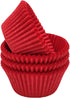 Premium Red Greaseproof Cupcake Liners Muffin Paper Baking Cups Standard Size, 100-Count...