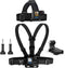 Sametop Head Mount Strap Chest Mount Harness Chesty Kit Compatible with GoPro Hero 12, 11, 10, 9, 8, 7, 6, 5, 4, Session, 3+, 3, 2, 1, Hero (2018)...