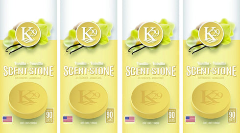(K16013-4 K29 Stone 'Vanilla' Air Freshener, (Pack of 4)...