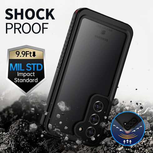 BEASTEK Galaxy S23 Plus Waterproof Case, Shockproof Dustproof IP68 Underwater Case, FSN Series with Built-in Screen Protector Anti-scratch 360 Cov...