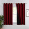 NICETOWN Kitchen Full Blackout Curtain Panel, Super Thick and Soft Insulated Window Cover, 100% Blackout Drapery with Black Backing for Cafe Windo...