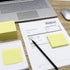 Lined Sticky Notes, 3x3 Inch, 600 Sheets Self-Stick Notes, Easy to Post for School, Office, Notebook, Pastel Yellow Color, 100 Sheets/Pad...