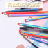 40 Pcs 7 Inch Flexible Pencils,Soft Novelty Pencil,Multi Colored Striped Soft Pencil with Eraser for Valentine's Day,Children Kids Gift School Fun...