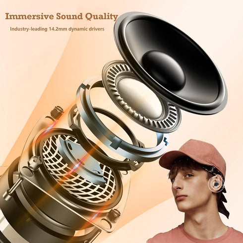 Skin Tone Mini Small Bluetooth Earbuds Invisible Wireless for Small Ear Canals Low Profile Smallest Sleep Micro Discreet Hidden Earbuds Small Ears...