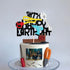 Tools Cake Topper with Wrench Hammer Mechanic Drill Plier Handsaw Tape Measure Screwdrivers Toolbox Theme for Constructions Birthday Party Supplie...