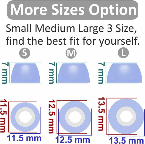 Memory Foam Ear Tips Compatible with JBL Tune 230NC TWS Earbuds, Foam Ear Buds Noise Cancelling Ear Cap Ear Plug Eartips, LMS 3 Size 3 Pairs,Black...