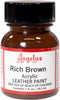 Angelus Acrylic Leather Paint, 1 oz, Rich Brown...
