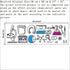 BIBITIME Science Laboratory Wall Decals Vinyl Chemical Element Tool Stickers for School Classroom Nursery Bedroom Children Student Study Teens Kid...