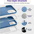 OTOFLY Designed for iPhone 13 Case, Silicone Shockproof Slim Thin Phone Case for iPhone 13 6.1 inch Blue......