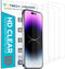 Tech Armor 4 Pack HD Clear Film Screen Protector Compatible for Apple NEW iPhone 14 Pro 5G 6.1 Inch 2022......
