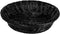 G.E.T. WB-1501-BK Round Polyweave Bread Roll Serving Basket, 9.5", Black...